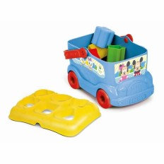 Giocattolo Interattivo per Bambini Clementoni The Mickey Mouse Bus 9 Pezzi    