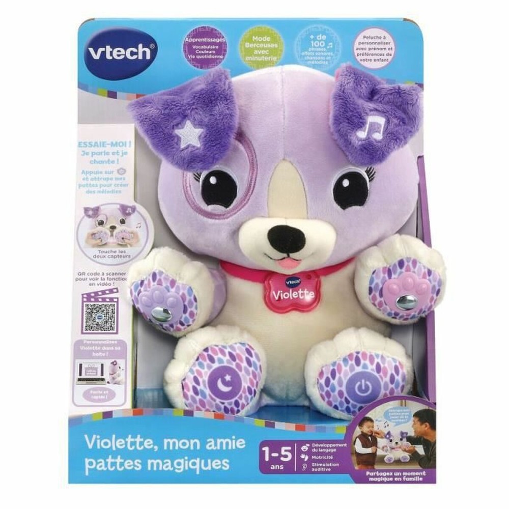 Peluche Vtech Violet, My Magic Paws Friend    