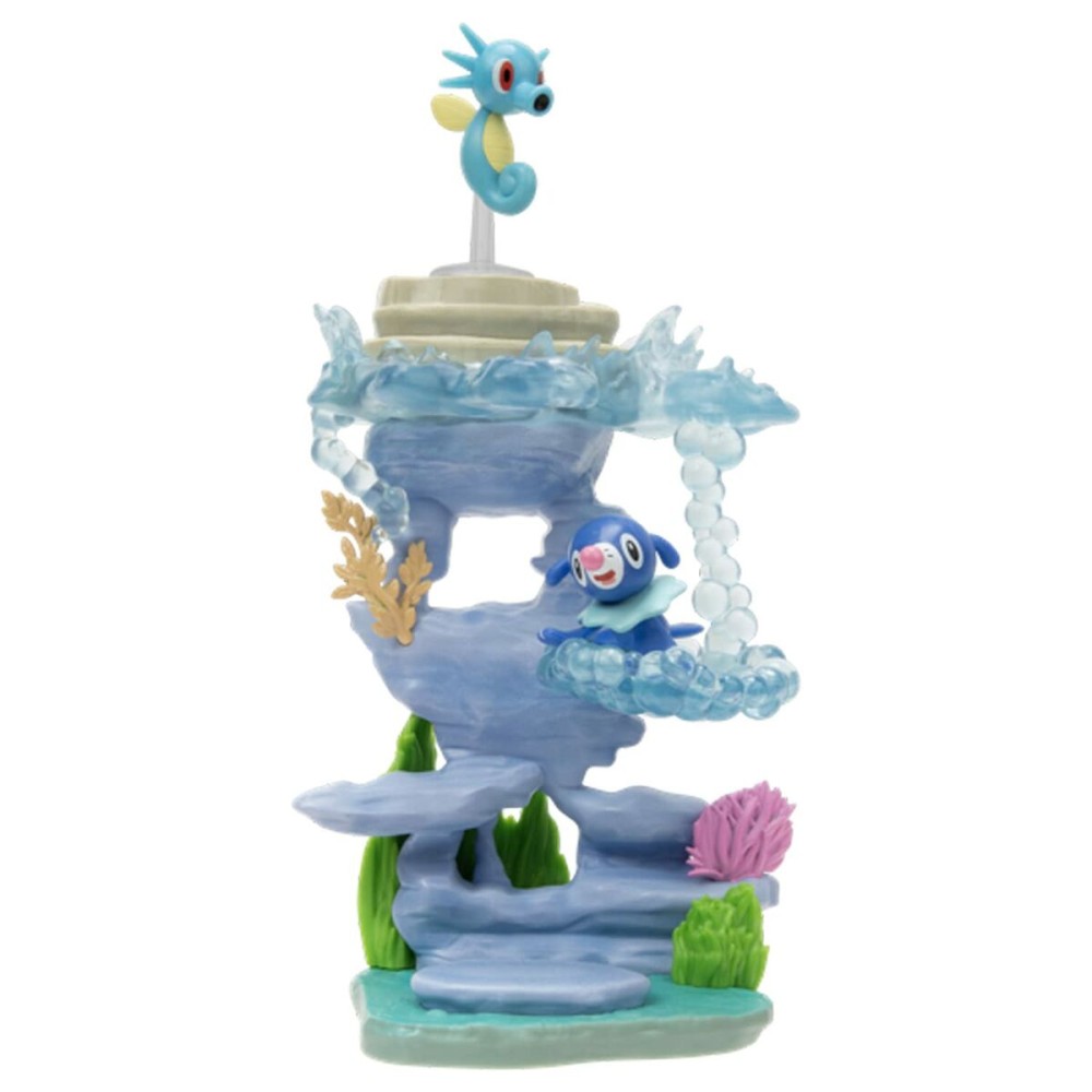 Pupazzi Bandai Underwater environmental pack with Otaquin figurines and hypotrempe    