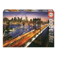 Puzzle Educa Manhattan 3000 Pezzi    