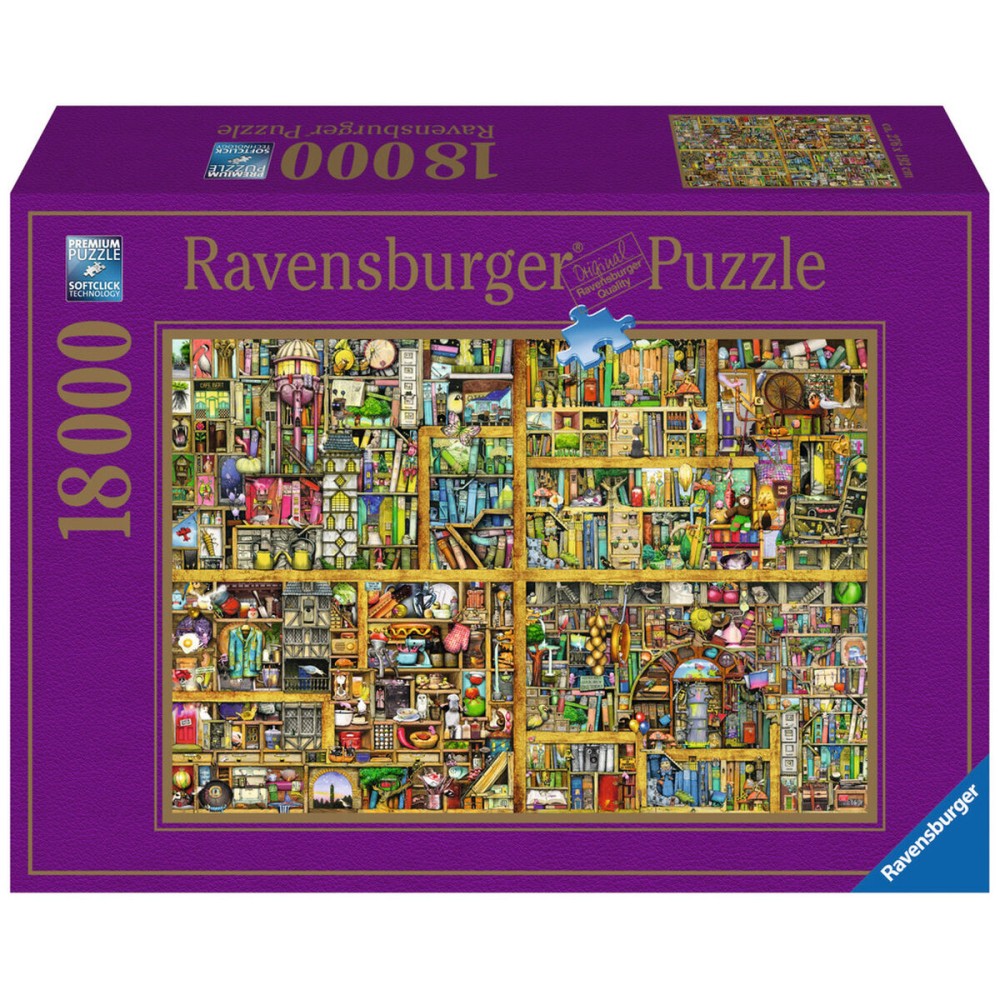 Puzzle Ravensburger Magic Library 18000 Pezzi    