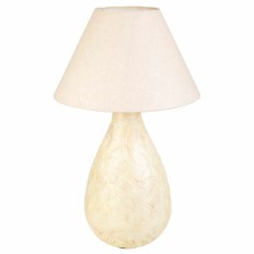 Lampada da tavolo Alexandra House Living Crema Ferro 33 x 60 x 33 cm    