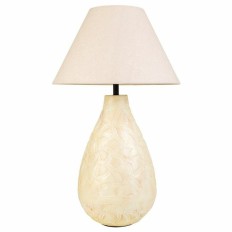 Lampada da tavolo Alexandra House Living Crema Ferro 33 x 60 x 33 cm    