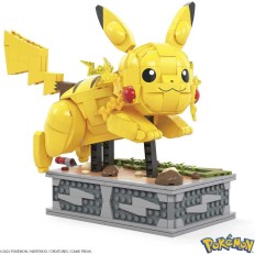 Kit di costruzione Pokémon Mega Construx - Motion Pikachu 1095 Pezzi    