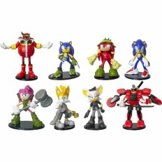 Figure Articolate Sonic Prime 8 Pezzi    