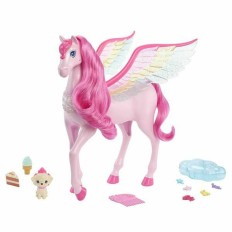 Cavallo Barbie HLC40 Plastica Rosa    