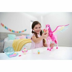 Cavallo Barbie HLC40 Plastica Rosa    