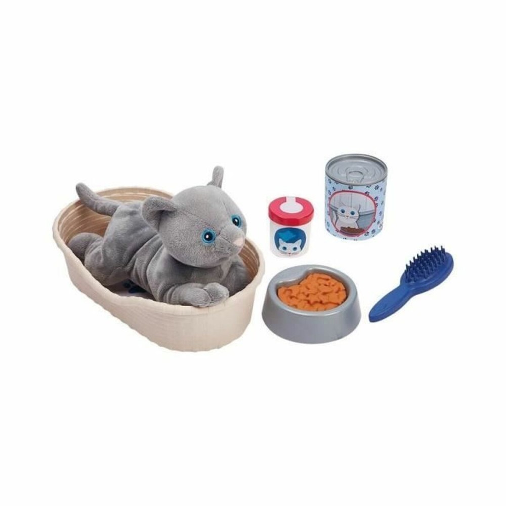 Peluche Ecoiffier Gatto Multicolore    