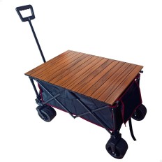 Carrello da Spiaggia Multiuso Aktive Poliestere PVC Acciaio 88 x 108 x 47 cm    