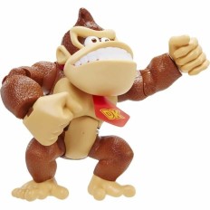 Statuetta Articolata Jakks Pacific Donkey Kong Super Mario Bros    