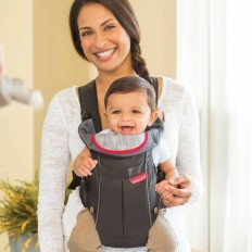 Zaino Porta bambino Infantino Classic Carrier Nero + 0 Mesi    