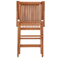 Sedia da giardino Kayla 56 x 60 x 90 cm Naturale teak    