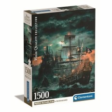 Puzzle Clementoni Bateau de pirate 1500 Pezzi    