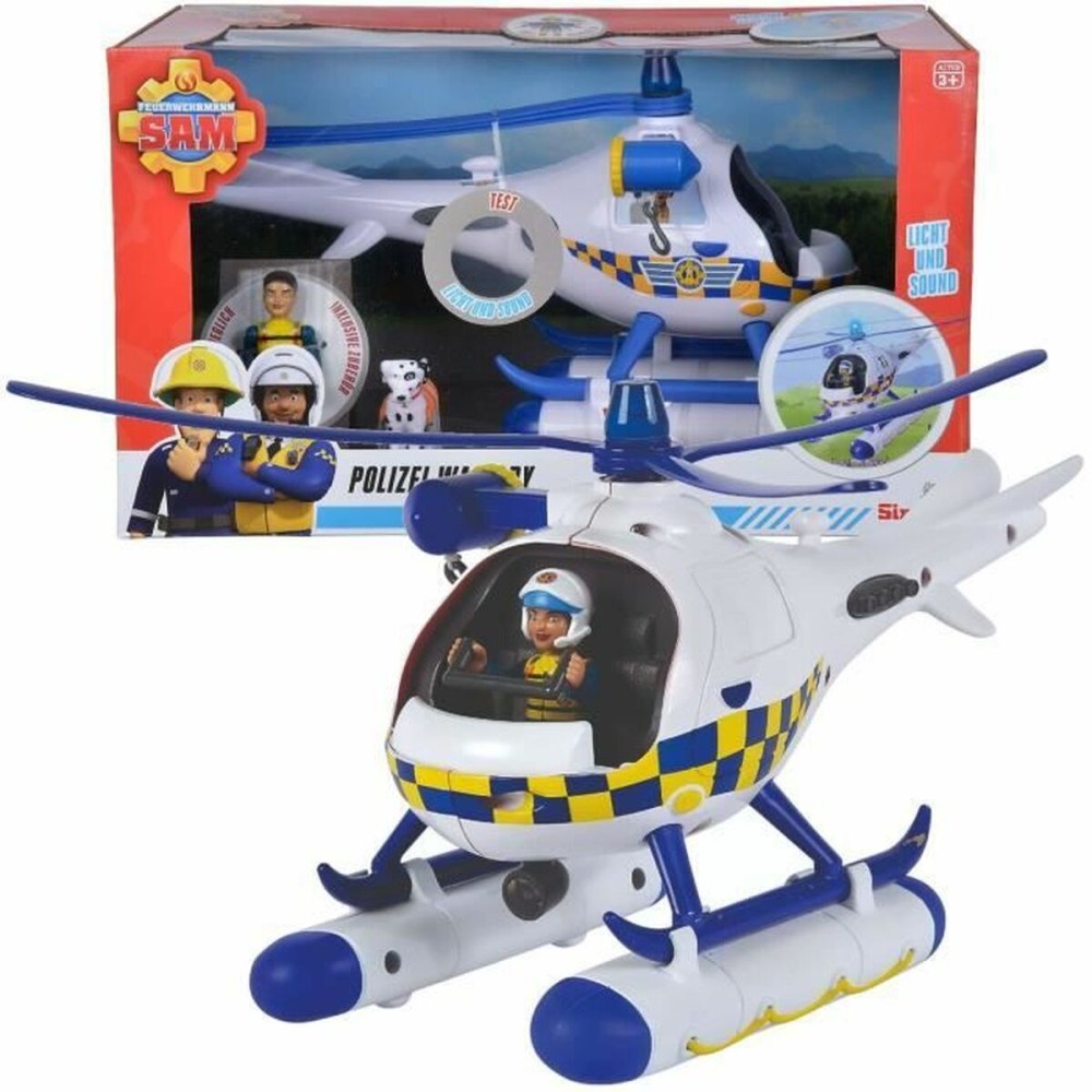 Elicottero Simba Fireman Sam Wallaby police helicopter    