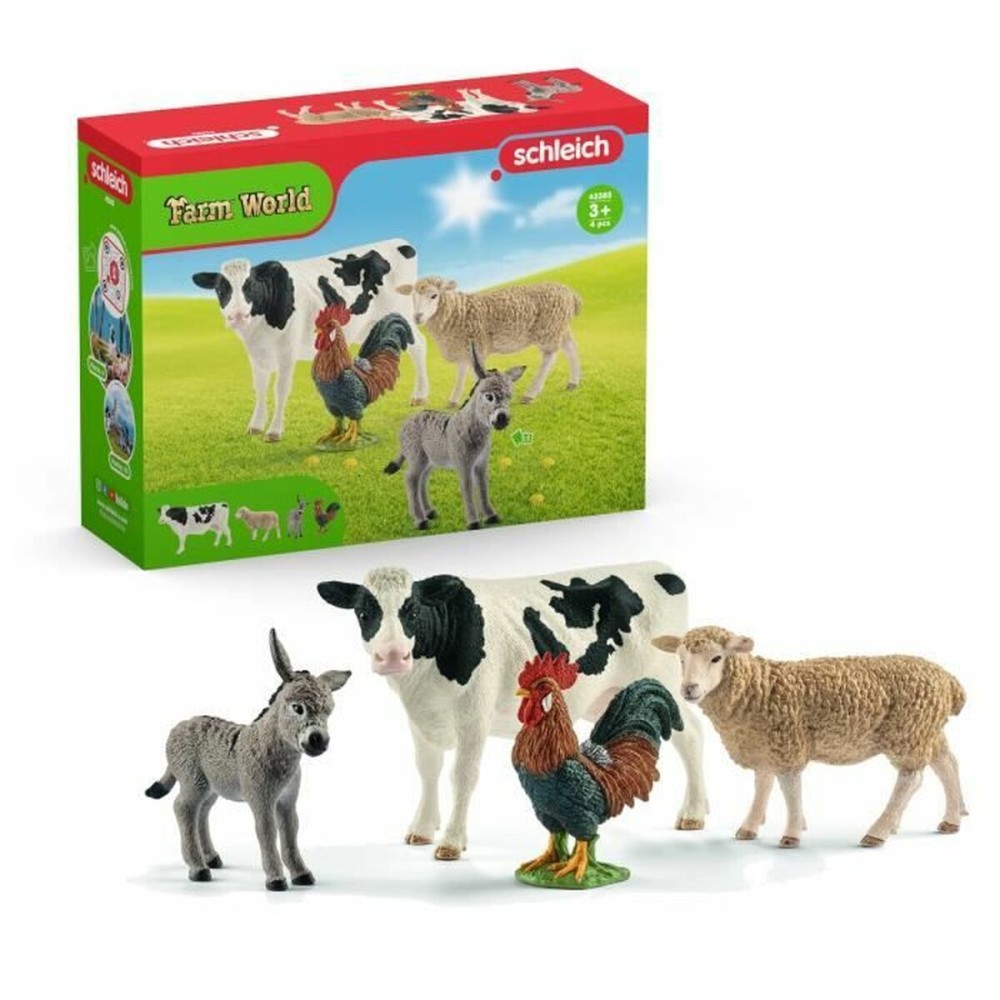 Personaggi Schleich 42385 Farm World PVC Plastica    