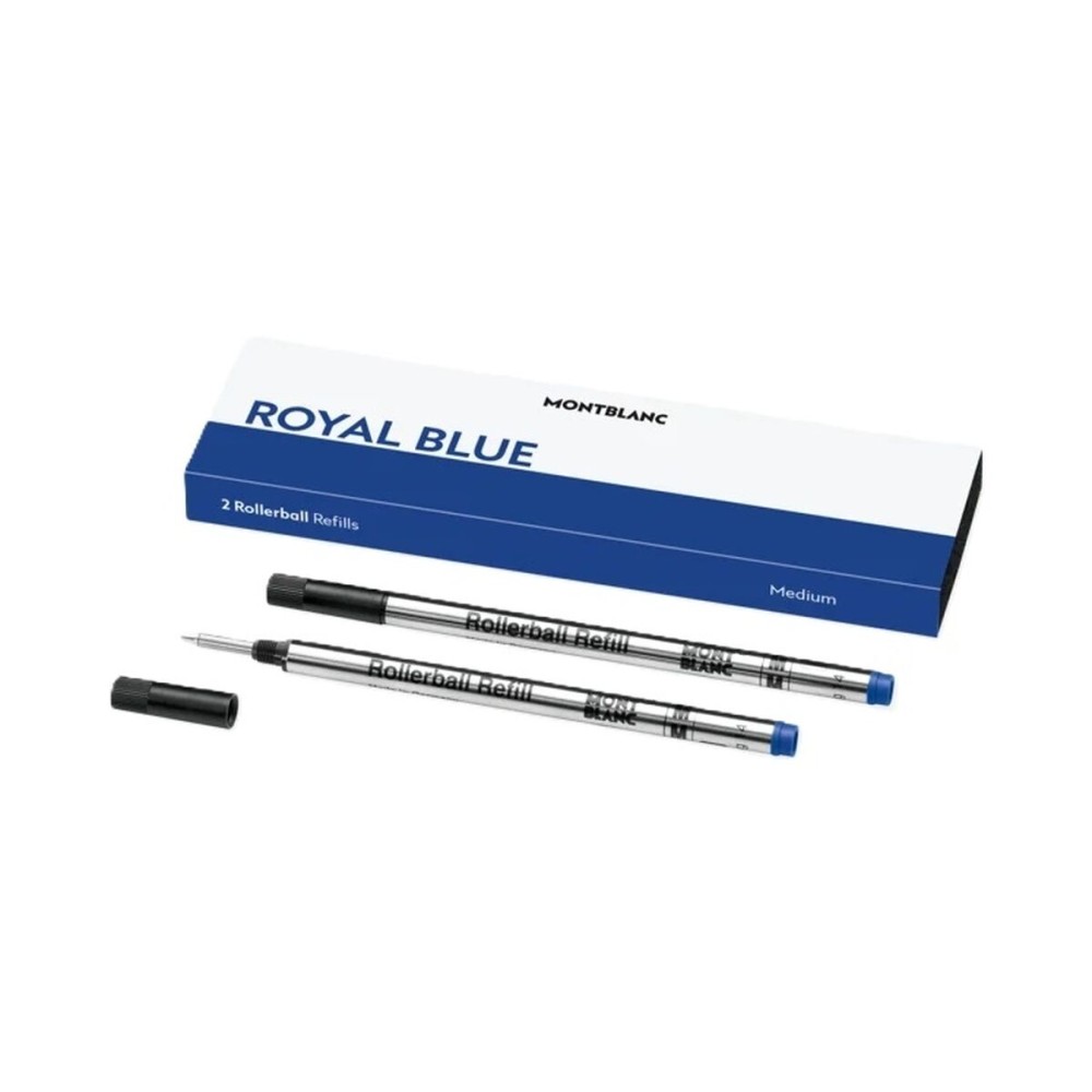 Cartuccia di ricambio per penna Montblanc ROYAL  BLUE Azzurro (2 Unità)    