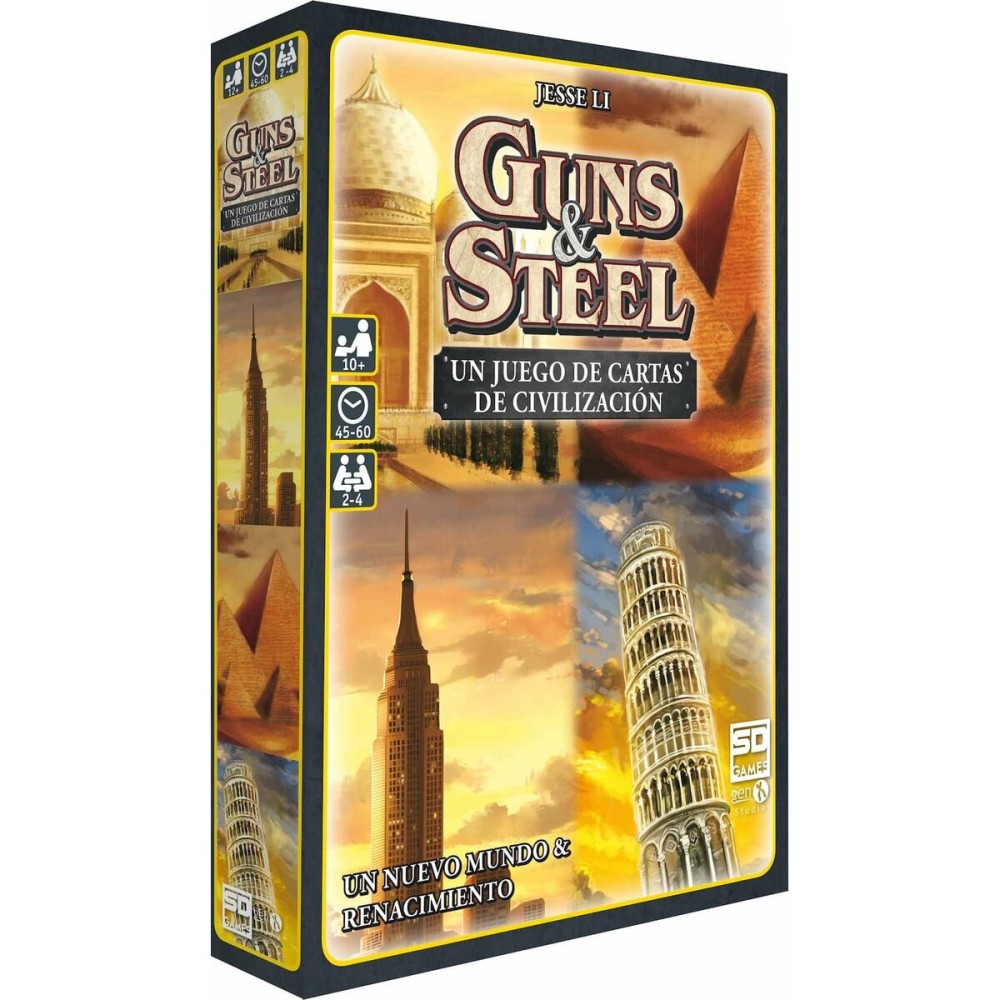 Gioco da Tavolo SD Games Devir- Guns & stell    