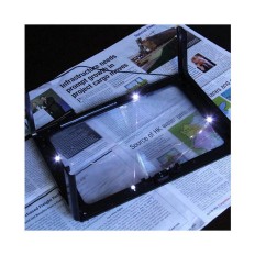 Lente di ingrandimento con luce LED Bensontools (27 x 20 x 2 cm)    