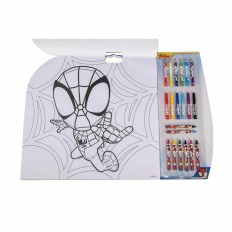 Scatola Multiattività per Colorare Spidey 5 in 1    