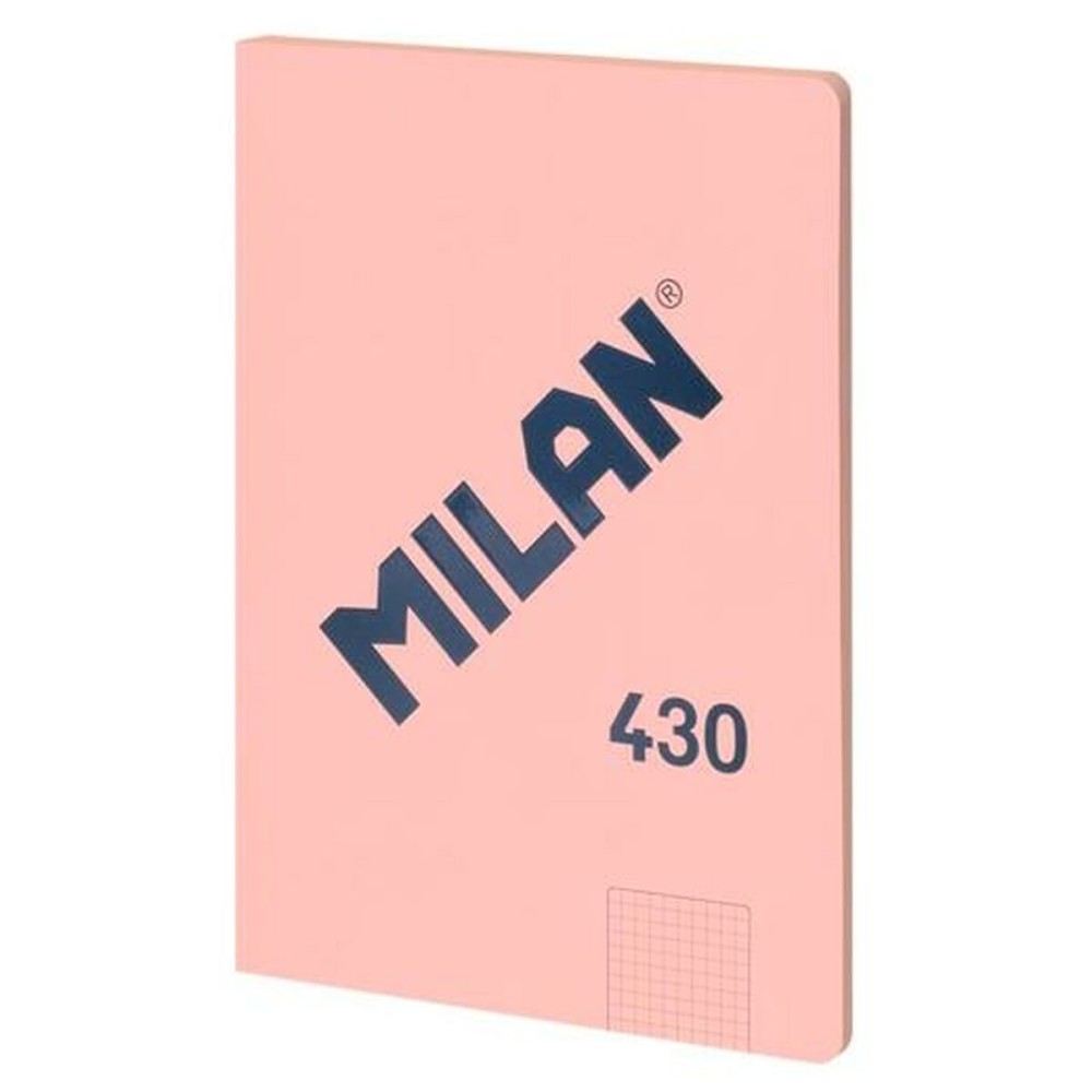 Quaderno Milan 1918 Rosa A4 Con griglia    