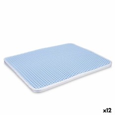 Tappetino per Lettiera per Gatti Azzurro 50 x 40 x 1,5 cm (12 Unità)    