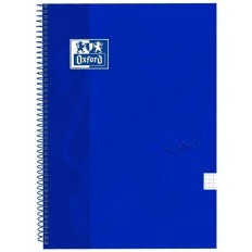 Agenda Oxford Denim Touch Azzurro Din A4 80 Pagine (5 Pezzi)    