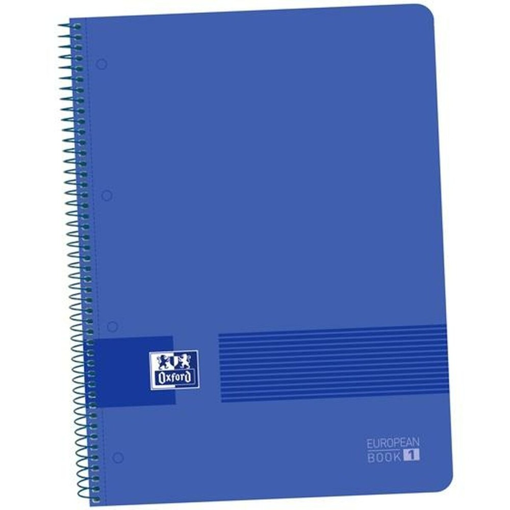 Quaderno Oxford Live&Go Blu Marino A4 5 Pezzi    