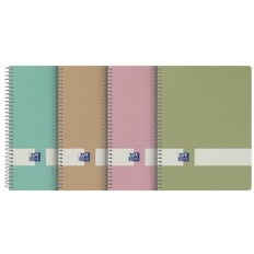 Quaderno Oxford Europeanbook Multicolore 80 Pagine A5 5 Pezzi    