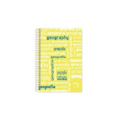 Quaderno Pacsa Giallo Multicolore Din A4 4 Pezzi 80 Pagine    