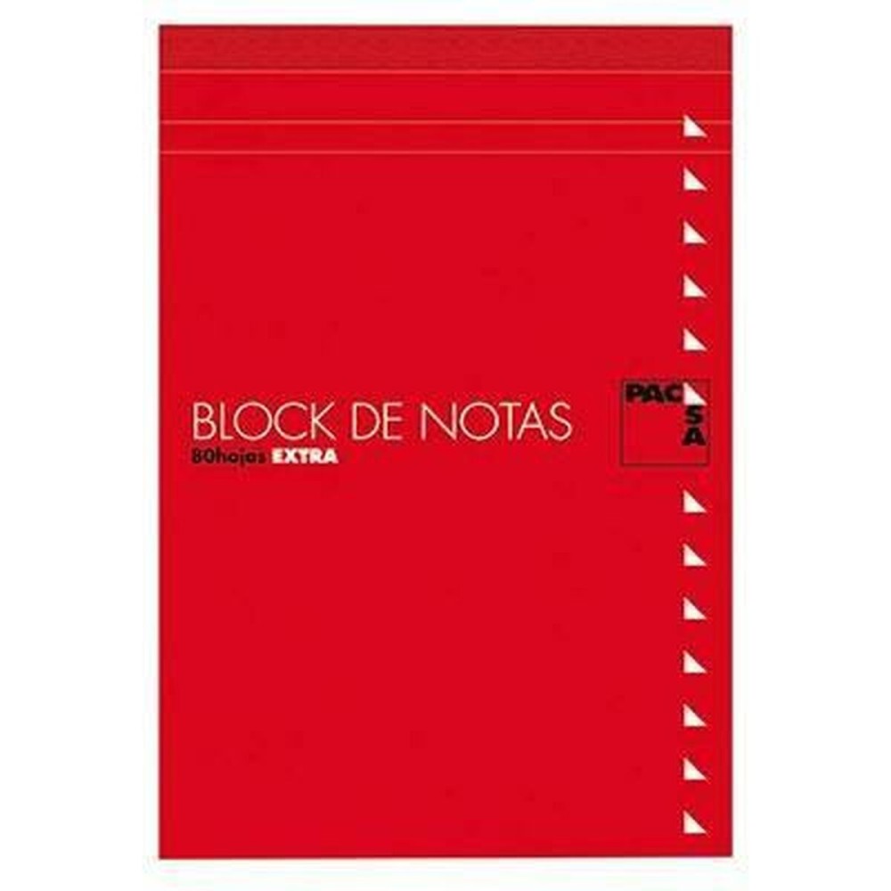 Block Notes Pacsa 10 Unità 80 Pagine Con coperchio 10 Pezzi    