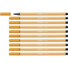 Pennarelli Stabilo Pen 68 Arancio (10 Pezzi)    