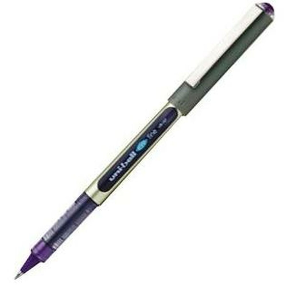 Penna a inchiostro liquido Uni-Ball Rollerball Eye Fine UB-157 Violetta 0,7 mm (12 Pezzi)    