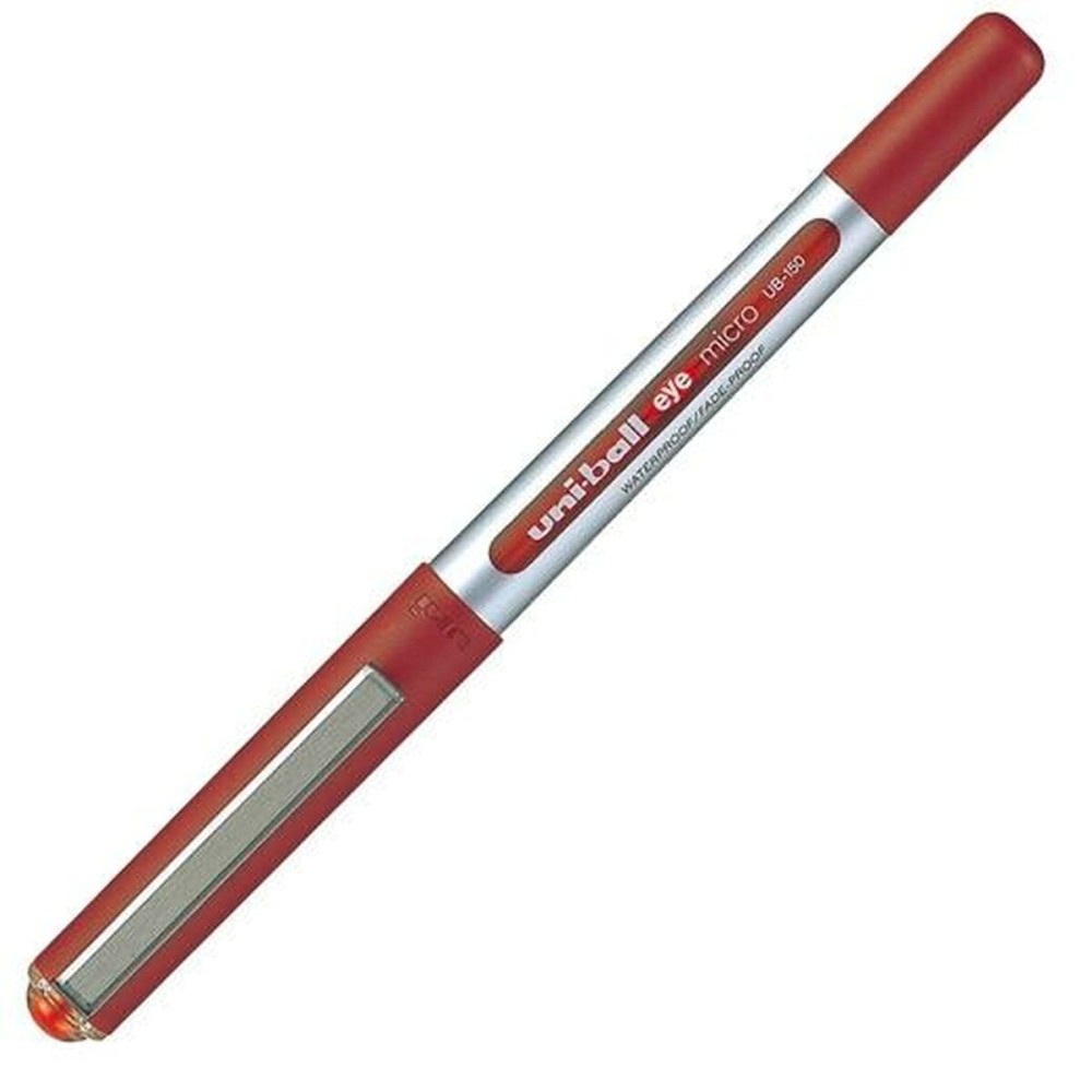 Penna a inchiostro liquido Uni-Ball Eye Micro UB-150 Rosso 0,5 mm (12 Pezzi)    