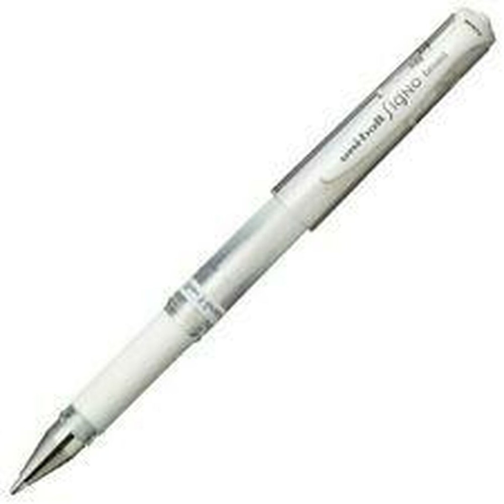 Penna a inchiostro liquido Uni-Ball Signo Broad UM-153 W Bianco 0,6 mm (12 Pezzi)    