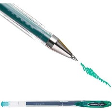 Penna a inchiostro liquido Uni-Ball Rollerball Signo Basicos UM-120 Verde 0,5 mm (12 Pezzi)    