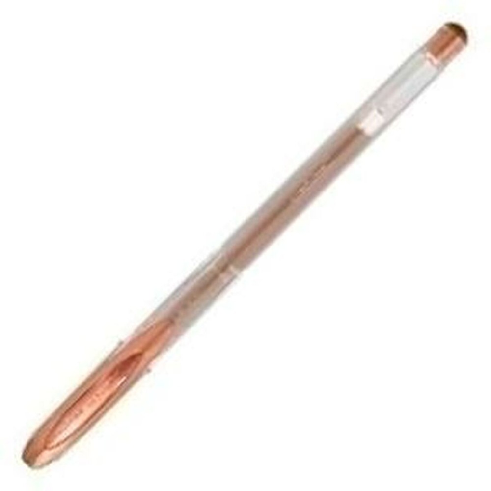 Penna a inchiostro liquido Uni-Ball Rollerball Signo Noble Bronce Metallizzato 0,5 mm (12 Pezzi)    