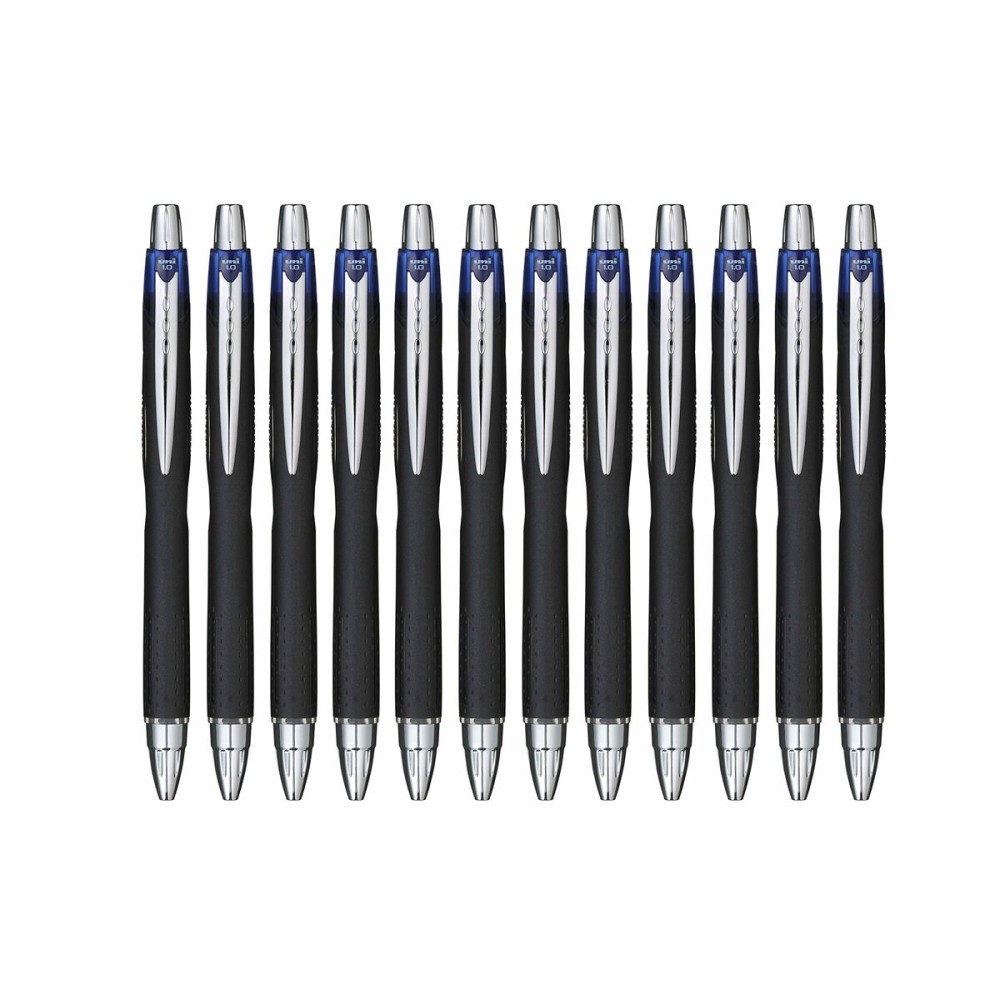 Penna a inchiostro liquido Uni-Ball Rollerball Jetstream SXN-210 Azzurro 1 mm (12 Pezzi)    