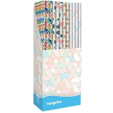 Carta Regalo Europrice Melody Multicolore Rotolo 70 x 200 cm (50 Unità)    