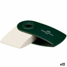 Gomma da cancellare Faber-Castell Sleeve Mini Custodia Verde (12 Unità)    