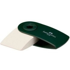 Gomma da cancellare Faber-Castell Sleeve Mini Custodia Verde (12 Unità)    