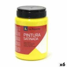 Pittura a tempera La Pajarita L-02 Gold Giallo Raso Per la scuola (35 ml) (6 Unità)    