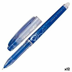 Penna a inchiostro liquido Pilot Frixion Point Inchiostro cancellabile Azzurro (12 Unità)    