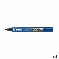 Marcatore permanente Pilot SCA-100 Azzurro (12 Unità)    