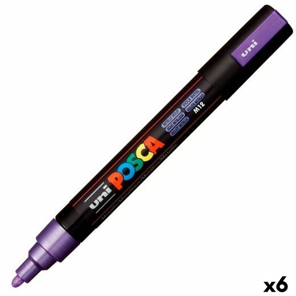 Pennarello POSCA PC-5M Violetta (6 Unità)    