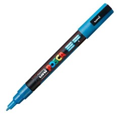 Pennarello POSCA PC-3ML Azzurro Azzurro Chiaro (6 Unità)    