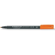 Marcatore permanente Staedtler Lumocolor 317 M Arancio (10 Unità)    