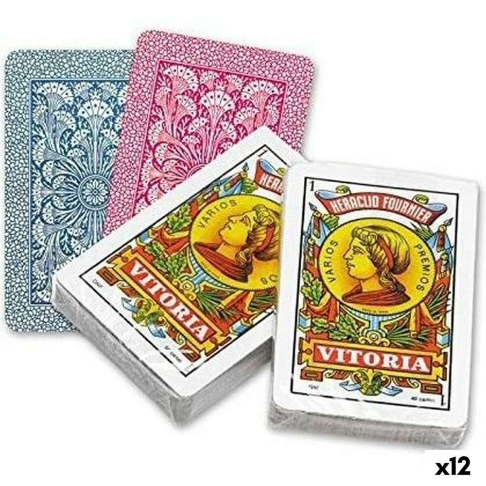 Carte da Gioco Spagnole (50 Carte) Fournier 61,5 x 95 mm 12 Unità    