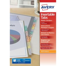 Estrattori Avery Trasparente A4 12 Fogli (10 Unità)    