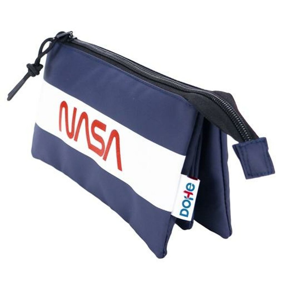 Portaoggetti Triplo DOHE Nasa Flag Azzurro    