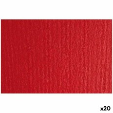 Cartoncini Sadipal LR 200 Testurizzato Rosso 50 x 70 cm (20 Unità)    